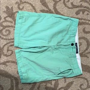 Green men’s shorts